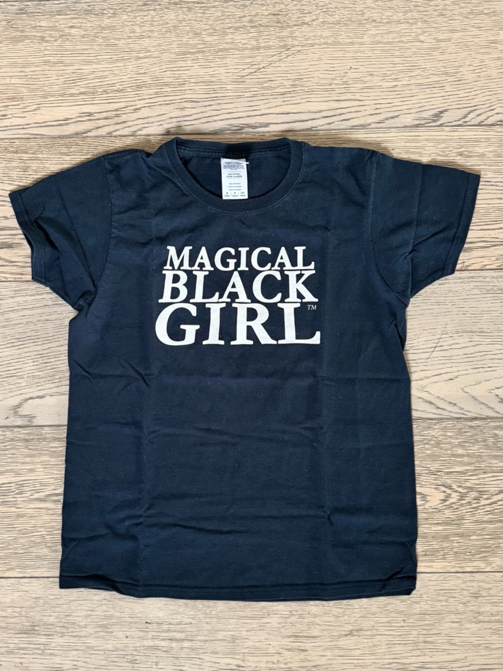 Magical Black Girl Graphic Tee - Black